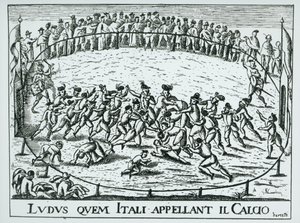 لاعبو الكالشيو الإيطالي بواسطة فرناندو بيرتيلي